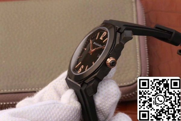 6 12 d0a42152 62b8 4015 91cc 7c8d0ae63e1c Bvlgari Octo 102581 BGO41BBSVD 1:1 най-добро издание черен циферблат