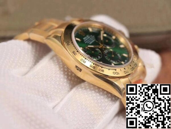 6 134 143aba23 40cf 47ae a41b b15b4586b00c Rolex Daytona M116508-0013 1:1 Best Edition Noob Factory Green Dial Swiss ETA4130