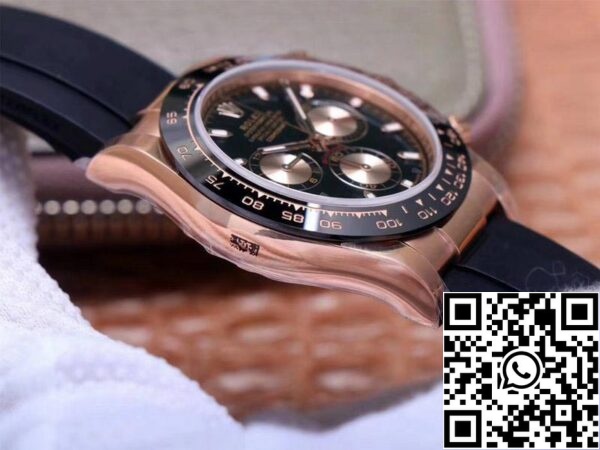 6 136 80a57078 2ae2 478f 97e9 292e784ea415 Rolex Daytona M116515LN-0017 1:1 Mejor Edición Noob Factory Esfera Negra Suizo ETA4130