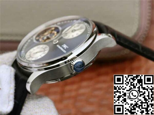 6 139 11e1ed5b 9fec 48e1 b434 9eff5c83ba9a IWC portugalilainen IW544603 ZF Factory 1:1 Best Edition Tourbillon harmaa kellotaulu