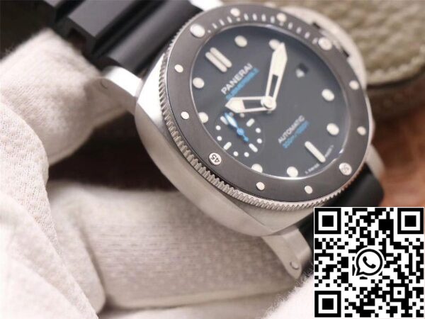 6 142 53d157e2 d56e 4fe4 992c 821cba67adfa Panerai Submersible PAM00683 1:1 Best Edition VS Factory Quadrante nero Svizzero P9010