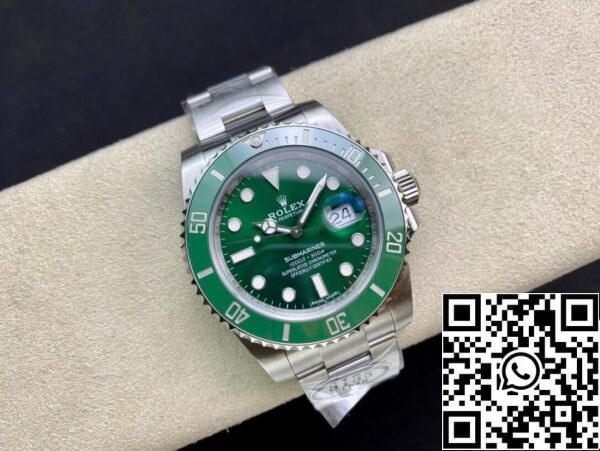 6 143 Rolex Submariner 116610LV-97200 40mm 3135 movimento Pulito Fabbrica V4 Quadrante Verde