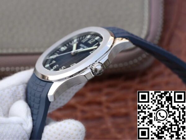 6 145 Patek Philippe Aquanaut 5168G-001 1:1 Beste Editie ZF Fabriek Blauwe Wijzerplaat