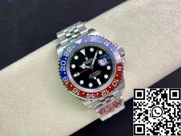 6 146 deb26e72 0d61 4f8d a67f f43b9e63edb5 Rolex GMT Master II M126710BLRO-0001 1:1 Najboljša izdaja Čista tovarna Črna številčnica