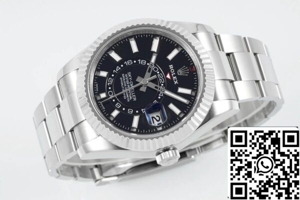 6 14 4847be50 63b1 4230 b0a1 41c6c79804d3 Rolex Sky Dweller M336934-0007 1:1 Beste Editie ZF Fabriek Zwarte Wijzerplaat