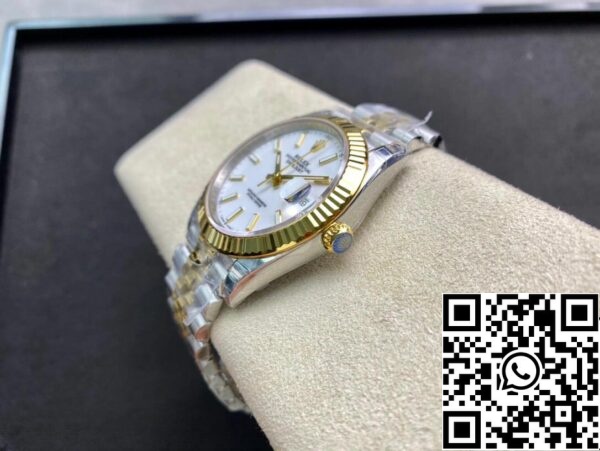 6 14 88b1f629 3a64 4729 a404 529bebeb1f30 Rolex Datejust M126333-0016 41mm jubileumi szíj VS gyári rozsdamentes acélból készült