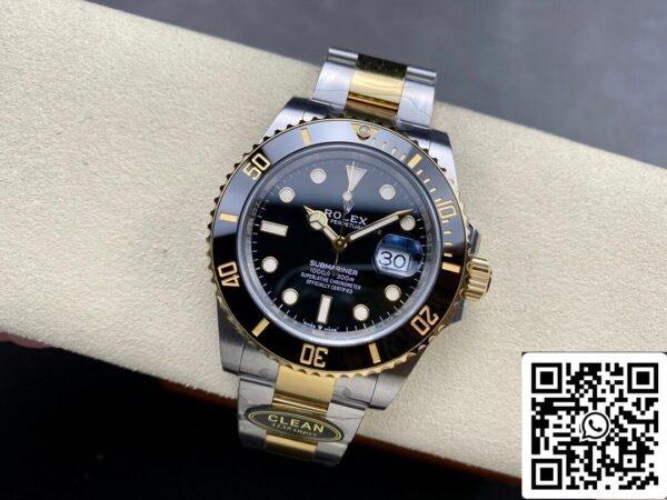 6 14 d4384fd7 34b2 49dd b6d9 2d75f7a9cf56 Rolex Submariner M126613LN-0002 41MM 1:1 Best Edition Clean Factory Fekete számlap tiszta gyári számlap