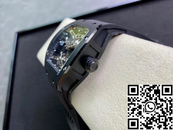 6 152 fe569085 484f 4a19 bac9 92250540775b Richard Mille RM027 1:1 Best Edition EUR Factory átlátszó fekete számlap