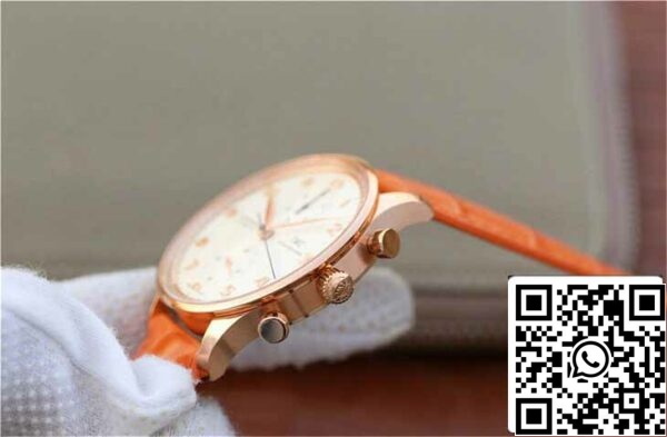 6 157 8ef50697 e688 40a5 a932 2bc06f0d7d7b IWC Portuguese ZF Factory 1:1 Best Edition Correa naranja