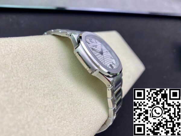 6 159 Patek Philippe Nautilus Senhoras 7118/1A-010 1:1 Best Edition 3K Factory Mostrador prateado