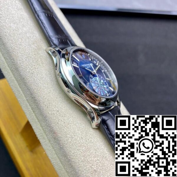 6 159 b80f8cd0 823a 446a 9a24 553f2dcdf307 Patek Philippe Complications 5205G-013 1:1 Best Edition GR Factory Blå urtavla