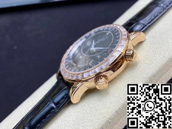 6 18 2651c94a c223 4913 9473 3b5afc8c5039 Patek Philippe Grand Complications 6104R-001 1:1 Best Edition AI Factory Sky Moon Musta kellotaulu