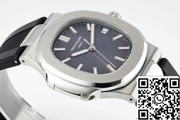 6 19 2c65faed 243b 45b7 9456 9f032e5f4cbd Patek Philippe Nautilus 5711 1:1 Beste Edition PPF Fabrik Schwarzes Gummiband