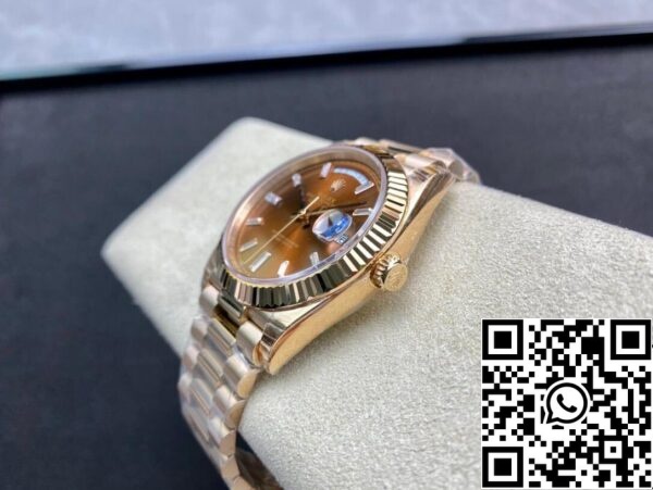 6 19 d0d1ea2f 0458 42a7 a39f 07b9d7571f61 Rolex Day Date 228235 1:1 Най-добро издание EW Factory V2 Brown Dial