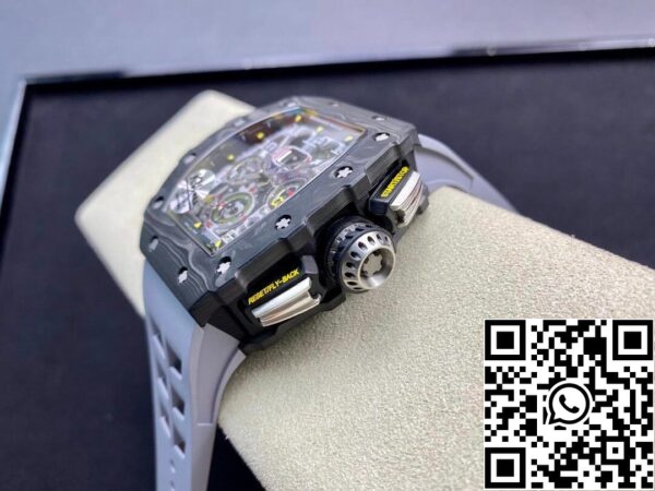 6 1 5e3f7710 64fe 42d1 a5ea d3a174ad3235 Richard Mille RM-011 1:1 Meilleure édition KV Boîtier en carbone forgé en usine