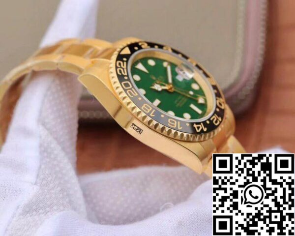 6 1 9604d864 bcb5 4d41 a6b4 261ec8382663 Rolex GMT Master II 116718LN 40mm EW Factory Mechanische Horloges 1:1 Best Edition Zwitserse ETA2836 Groene Wijzerplaat