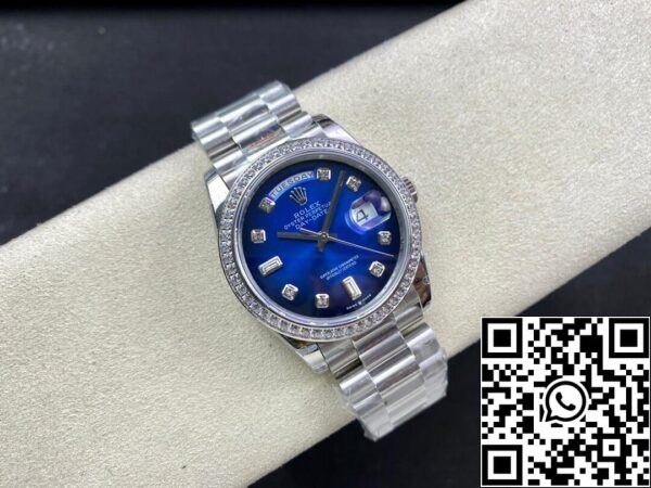 6 2 1 Rolex Day Date M128396TBR-0008 36MM 1:1 Best Edition GM Factory Diamond Lünette