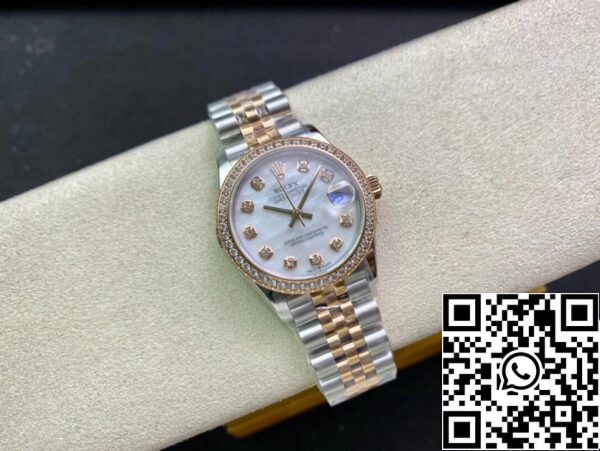 6 20 58dbf09a 6808 412e 9f19 e1b64597369b Rolex Datejust M278381RBR-0026 31MM 1:1 Best Edition EW Fabriek Diamant Bezel