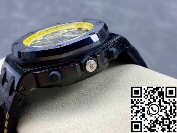 6 20 9bfa1d6b 567c 4a39 aae4 e5627852de90 Audemars Piguet Royal Oak Offshore 26176FO.OO.D101CR.02 1:1 Best Edition JJF Factory Musta kellotaulu