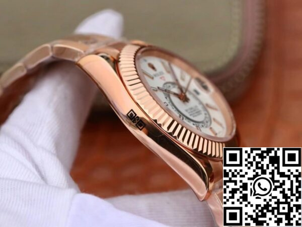 6 21 f7608e57 90c4 4112 9ace bc86a69820bb Rolex Sky Dweller M326935-0005 Legjobb 1:1 Edition Noob Factory rózsaarany