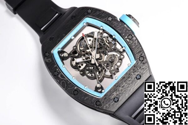 6 22 0ea5f1bf a8da 45c4 a243 27b2c4e526fe Richard Mille RM055 NTPT 1:1 Best Edition BBR Factory Musta kuminauha