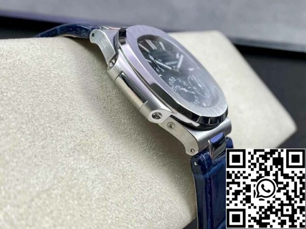 6 22 ded9fd3c 5649 44be bbcd 42cff367c0fe Patek Philippe Nautilus 5712 1:1 Best Edition GR Factory Niebieski skórzany pasek