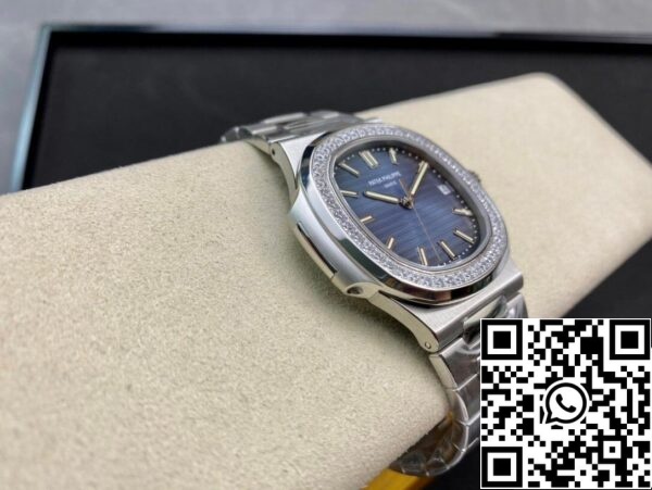 6 230 Patek Philippe Nautilus 5713/1G-010 1:1 Best Edition PPF Factory V4 sininen soittaa Sveitsin ETA324