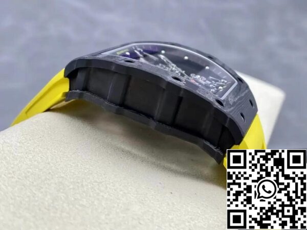 6 23 12a7c4b4 0446 45b2 8c96 a74da3e9d346 Richard Mille RM35-02 1:1 Best Edition T+ Fabriek NTPT Koolstofvezel Gele Band