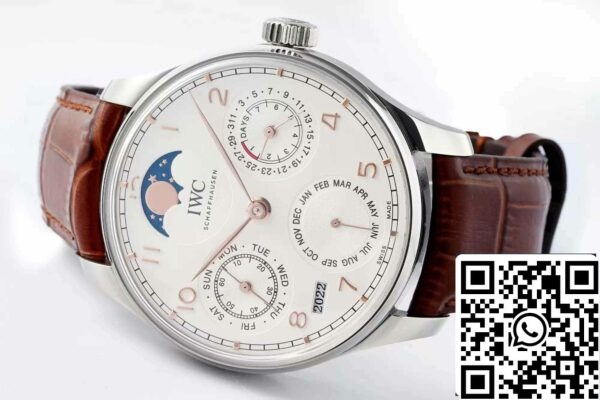 6 23 68077ba3 563c 4cce a06e 1e8cefaa561e IWC Portugisisk Perpetual Calendar IW503307 1:1 Best Edition APS Factory Vit Urtavla