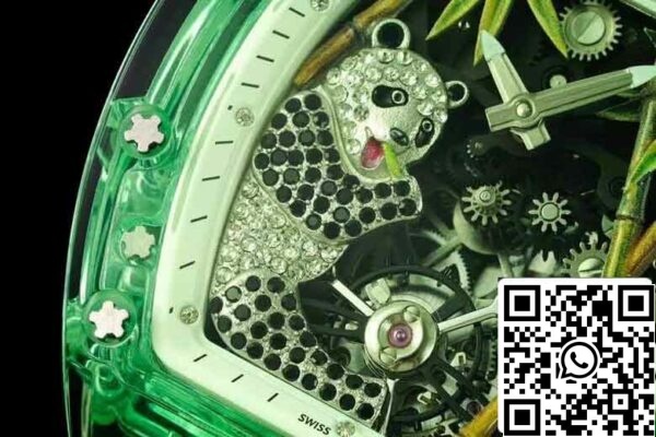 6 23 94dd78df ea3f 4018 bcb1 74435565b6d2 Richard Mille RM26-01 Tourbillon Beste 1:1 Editie RM Fabrieksgroen Transparante Kast