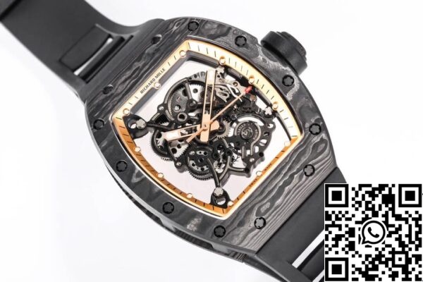 6 24 9e3ac2ba 249f 47bc 8775 29d8eb9a7632 Richard Mille RM055 NTPT 1:1 Meilleure édition BBR Factory Cadran en fibre de carbone