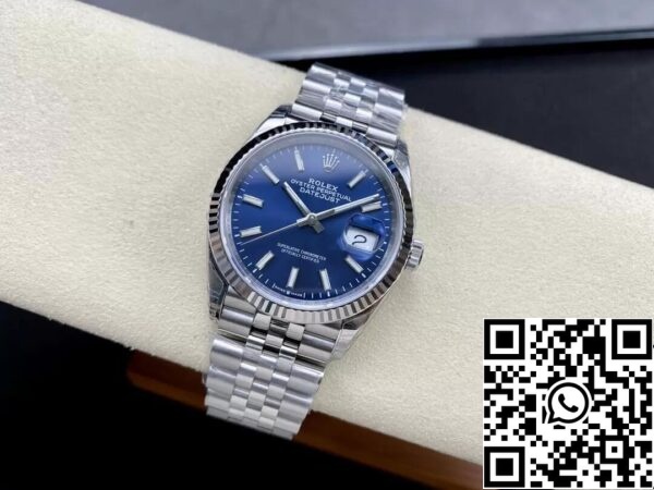 6 26 Rolex Datejust M126234-0017 36MM 1:1 Mejor Edición VS Factory Esfera Azul