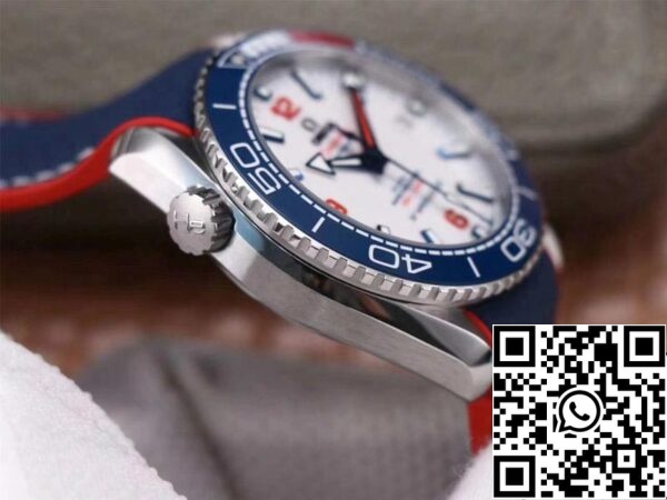 6 27 910f6fd1 b7e1 4e83 a6db a5bb2e2f98e2 Omega Seamaster Planet Ocean 36th America's Cup Limited Edition 1:1 Best Edition VS Factory Quadrante Bianco Svizzero ETA8900