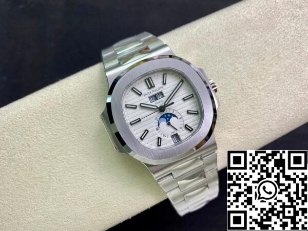 6 27 d8d9b824 608e 4f93 b026 0ede1ee2f658 Patek Philippe Nautilus 5726/1A-010 1:1 Best Edition PPF Factory White Dial