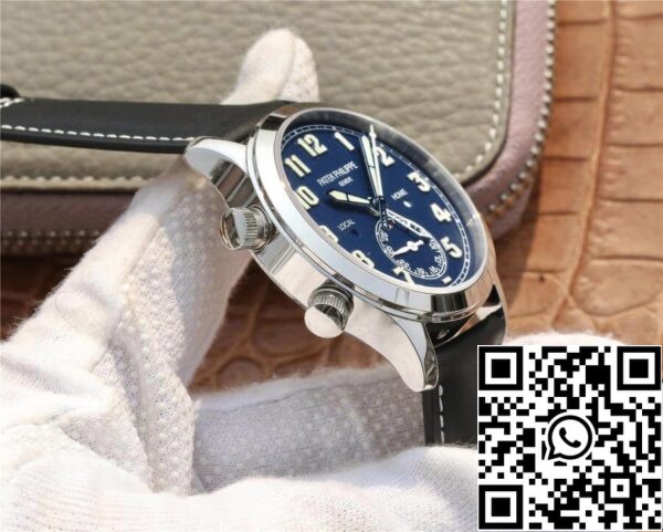 6 28 bd091285 5eb9 4c77 aaf0 ec09fb9d32cb Patek Philippe Calatrava 5524G-001 1:1 Best Edition GR Factory Blue Dial