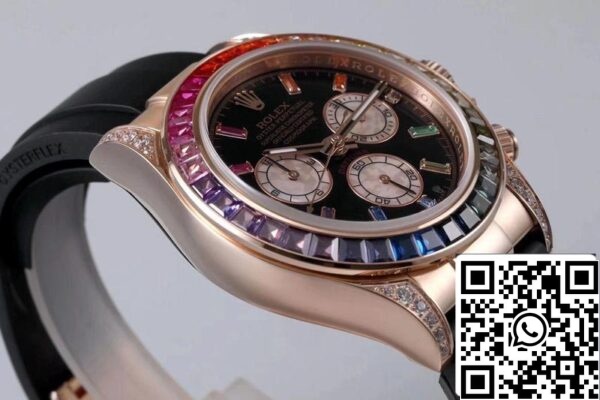 6 28 ede5440e 55c2 4593 8cc9 4ca3791cc807 Rolex Daytona 116595RBOW 1:1 Best Edition BL Factory Rose Gold Swiss ETA4130