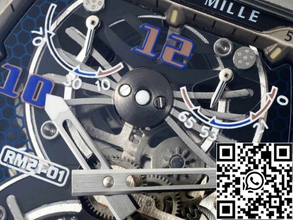 6 29 7c3f9aa4 8623 4acf 9e4c fdb2751357c4 Richard Mille RM21-01 1:1 Beste Edition RM Factory Tourbillon Kohlefaser-Lünette