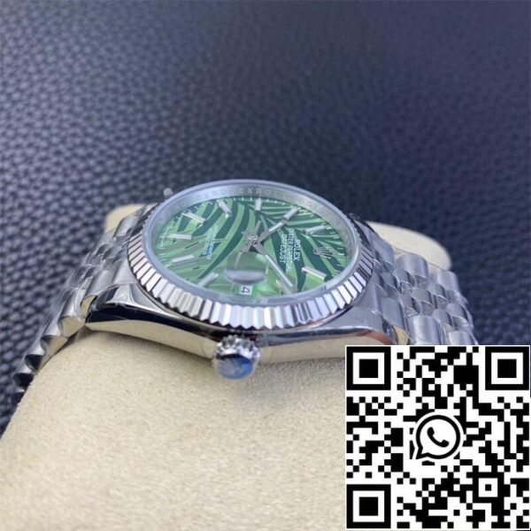 6 30 Rolex Datejust M126234-0047 36MM 1:1 Najboljša izdaja VS Factory Green Dial