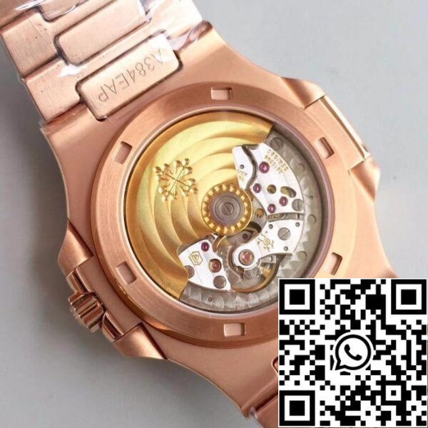 6 302 Patek Philippe Nautilus Jumbo 5719/10G-010 1:1 Best Edition svájci ETA 324SC gyémánt számlapú svájci ETA 324SC gyémánt számlap