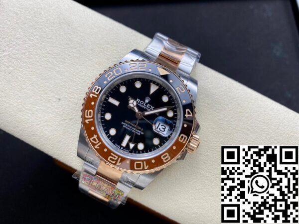 6 30 046b538c e070 4791 9c48 07014ea67592 Rolex GMT Master II M126711chnr-0002 1:1 Best Edition Clean Factory Fekete számlap tiszta gyári számlap