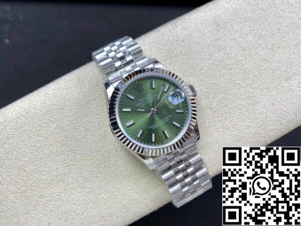 6 31 Rolex Datejust M278274-0018 31MM 1:1 Najboljša izdaja EW Factory Green Dial