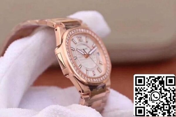 6 339 Patek Philippe Nautilus Ladies 7010/1R-011 1:1 Best Edition Swiss Quartz E23-250 S C