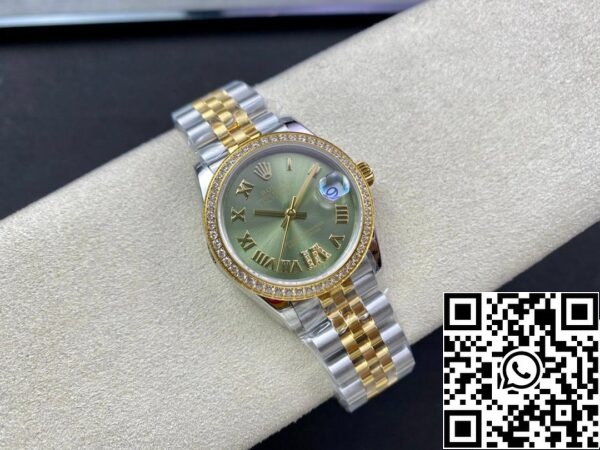 6 33 9c9ec812 78b9 4b2a 969d 6a4a13a6153a Rolex Datejust M278383RBR-0016 31MM 1:1 Best Edition EW Factory Green Dial