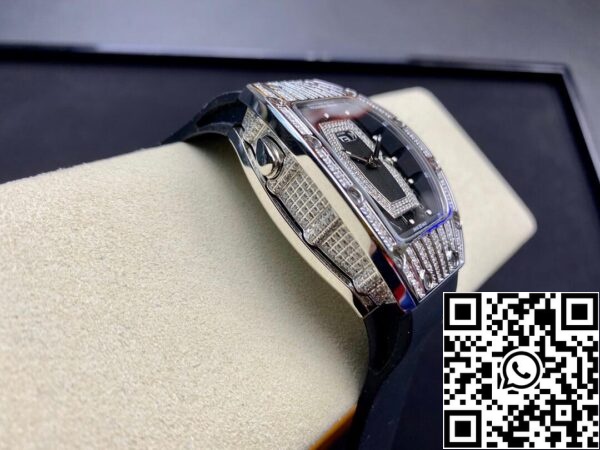 6 35 e9b93441 8f0f 4f39 93b7 bf819da65d2b Richard Mille RM07-01 1:1 Best Edition RM Fabriek Diamantkast