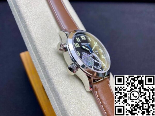 6 36 124ba3b8 e73a 441f b918 f2a5fabf711b Patek Philippe Calatrava 5524G-001 1:1 Best Edition GR Factory V2 barna szíjjal