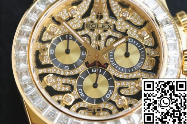 6 37 6d96080d 1eef 4e6b 863c d031c9110d01 Rolex Cosmograph Daytona 116588 TBR 1:1 Mejor Edición Noob Fábrica Oro Amarillo Bisel Diamante