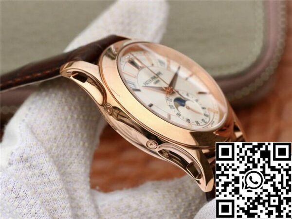 6 38 c429fde0 5c47 4e93 97d2 01daf419a553 Patek Philippe Complications 5205R-001 1:1 Best Edition KM Factory Milky White Dial