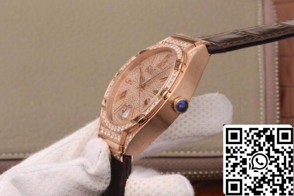 6 396 Piaget Polo MKS Factory 1:1 Best Edition Swiss ETA9015 to 800P 18K Rose-gold Plated