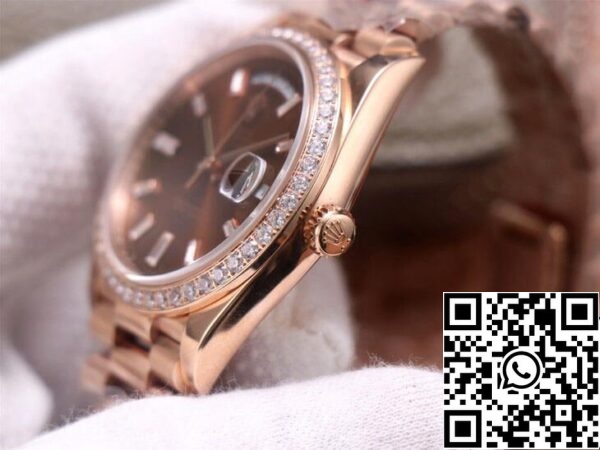 6 40 45dff8dc 7df4 4f52 b5ac 0dc327bf2a0d Rolex Day Date M228345RBR-0006 1:1 Best Edition EW Factory Rose Gold