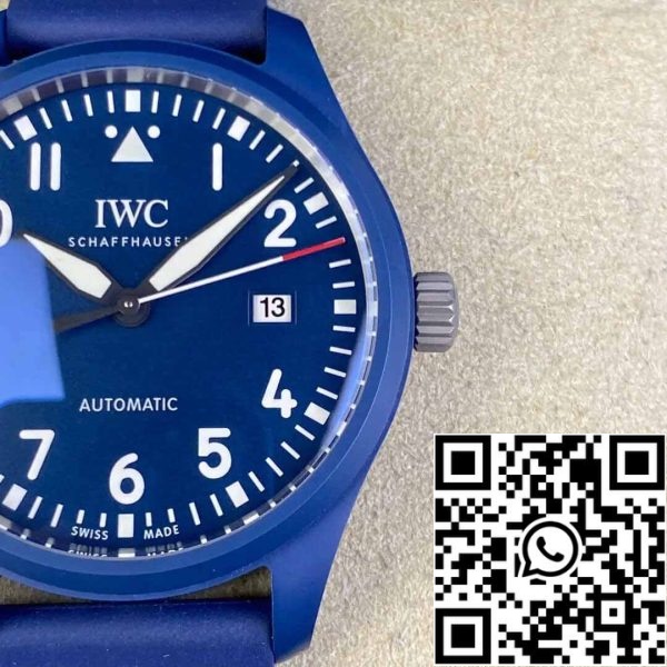 6 42 1a90181e b831 435b 95b4 2d3da26c8efb IWC Pilot IW328101 1:1 Best Edition M+ Factory V3 Ceramic Case